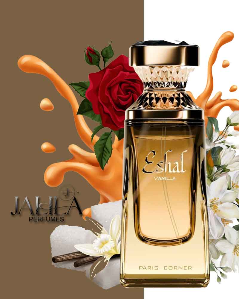 PARIS CORNER ESHAL VANILLA FOR WOMEN EDP 100 ML | Jalila Perfumes